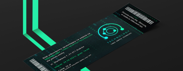 projekt graficzny biletu wstępu
