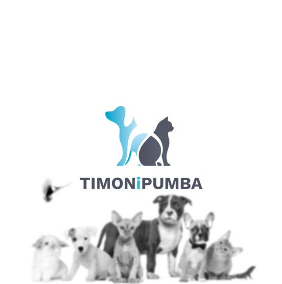 Sklep zoologiczny timon i pumba logo
