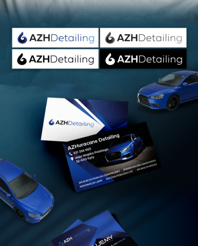 AZH Detailing - identyfikacja wizualna