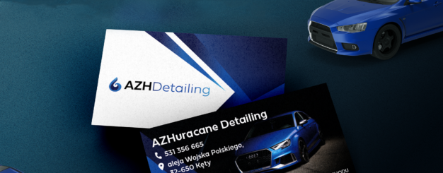 AZH Detailing - identyfikacja wizualna