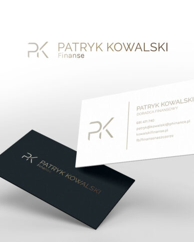 Patryk Kowalski Finanse - Identyfikacja wizualna miniaturka